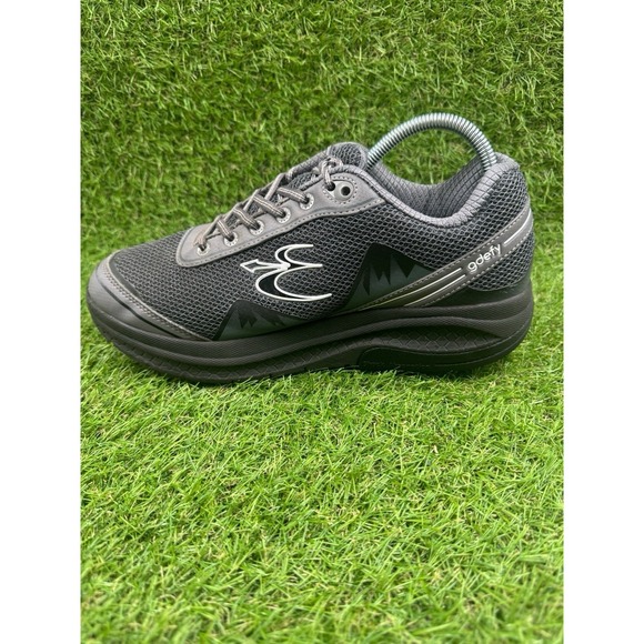 Shoes - Gravity Defyer Gdefy Mighty Walk Womens Size 9 Gray Black Running Shoes Sneakers